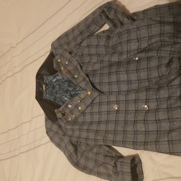 Free People light trench coat unisex - Picture 2 of 16